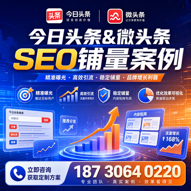 株洲头条号SEO矩阵批量内容铺量成功案例